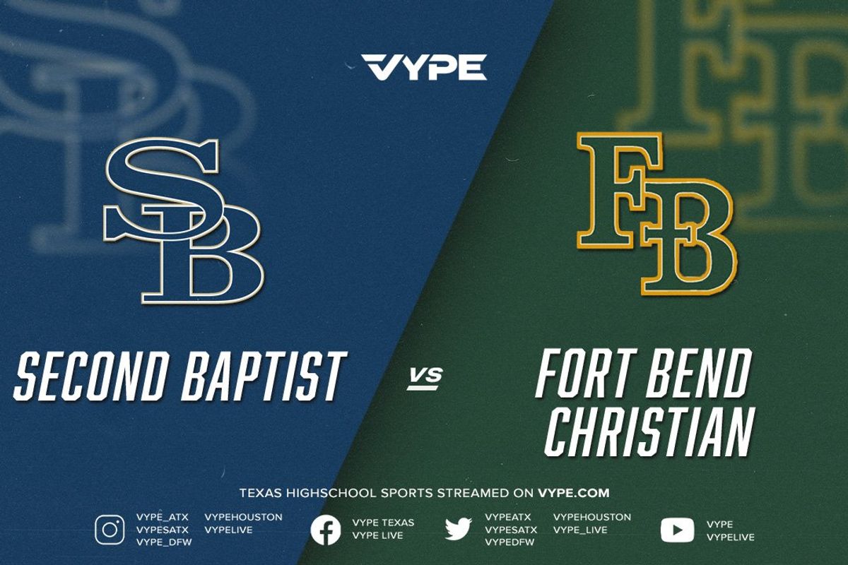 5PM - Girls Basketball | 7PM - Boys Basketball: Second Baptist vs. Ft. Bend Christian