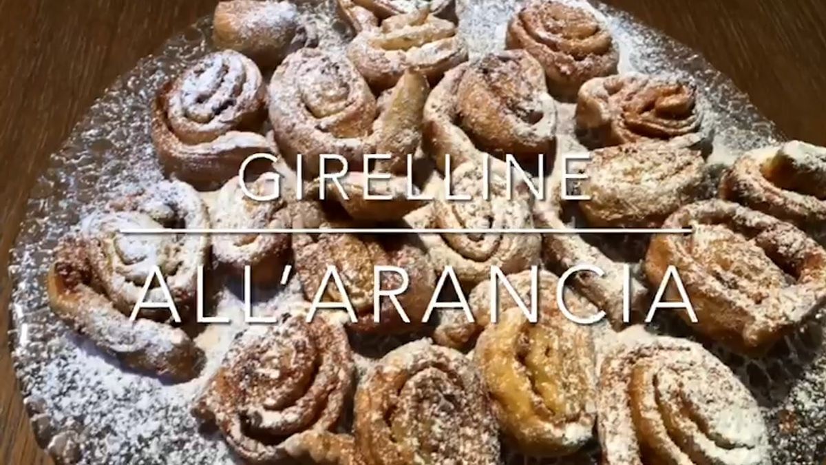 Cuciniamo insieme: girelline all'arancia