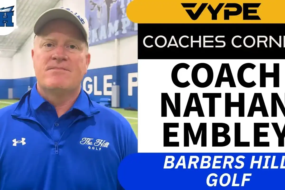VYPE Coaches Corner: Barbers Hill Golf Coach Nathan Embley