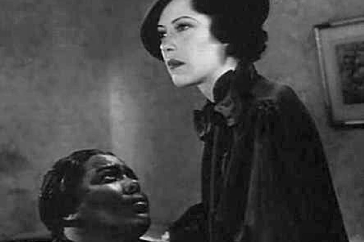 Actress Fredi Washington with Louise Beavers in the 1934 film adaptation of Imitation of Life