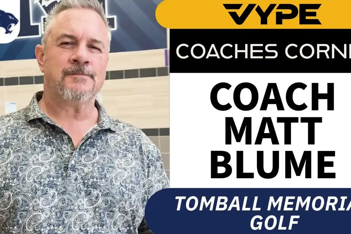 VYPE COACHES CORNER: Tomball Memorial Golf Coach Matt Blume