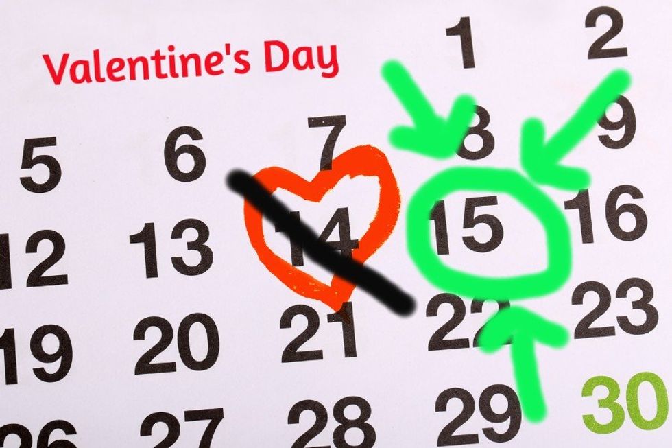 Couples share why Valentine's Day for them is February 15th