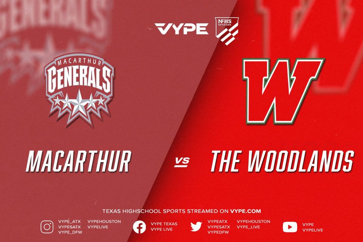 6:30PM | NFHS – 6A D1 Girls Basketball Bi-district: MacArthur vs. The Woodlands