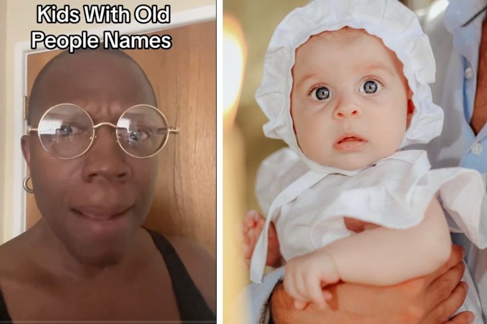 Man hilariously calls out why the trend of giving babies 'old people names' has got to go