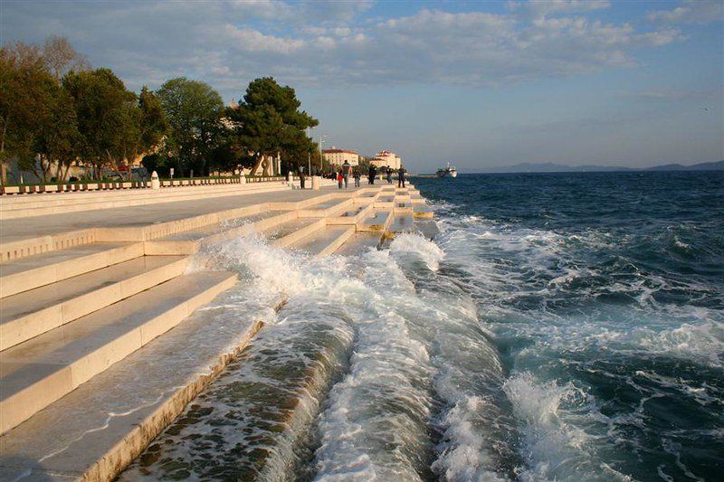 The Sea Organ in Zadar, Croatia