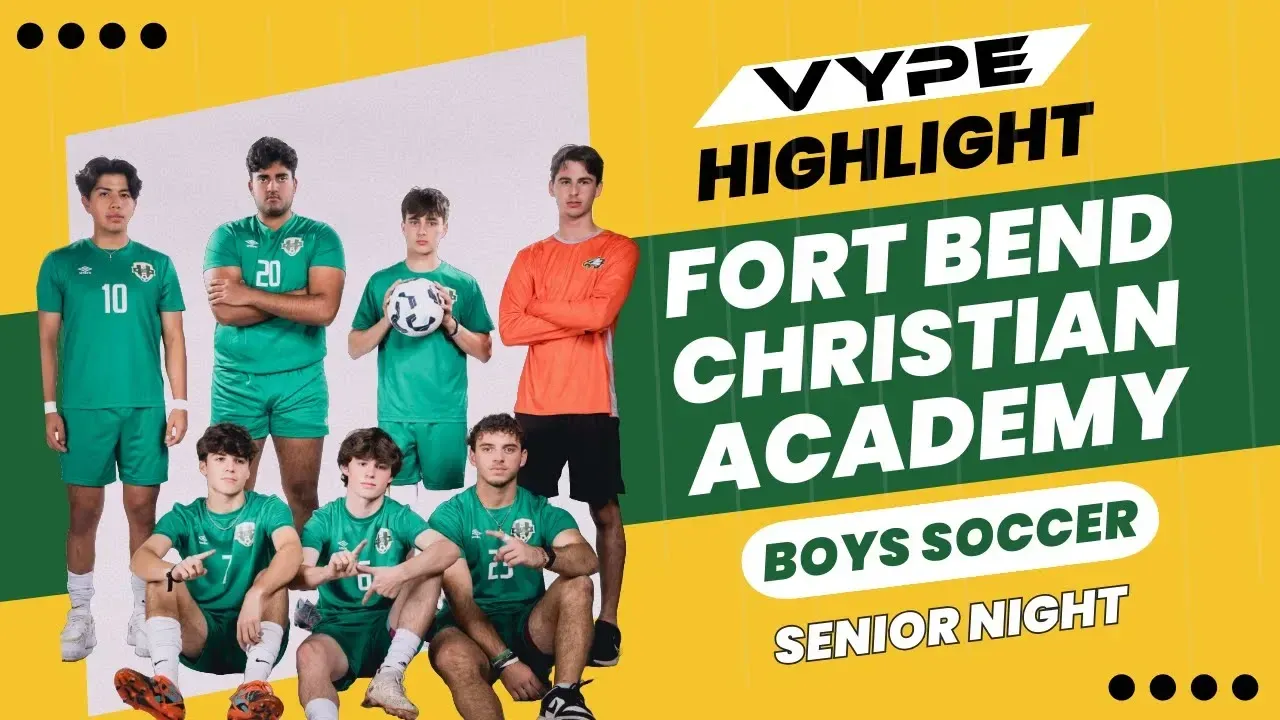 HIGHLIGHTS: Fort Bend Christian Academy Boys Soccer Senior Night