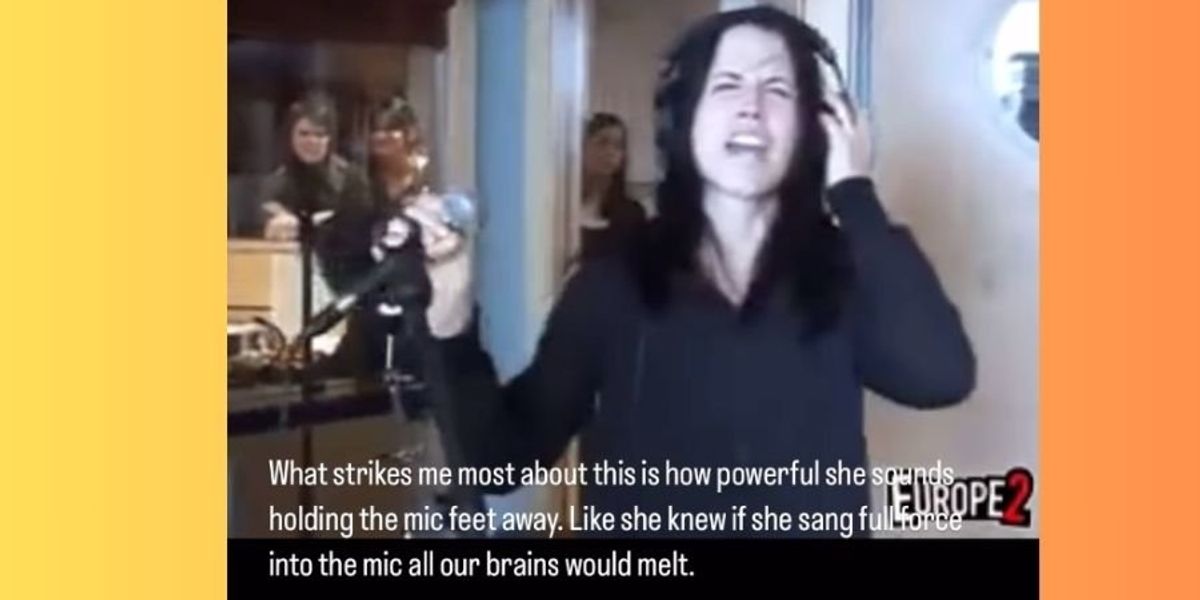 Resurfaced clip shows Cranberries singer Dolores O'Riordan's performing Fleetwood Mac cover