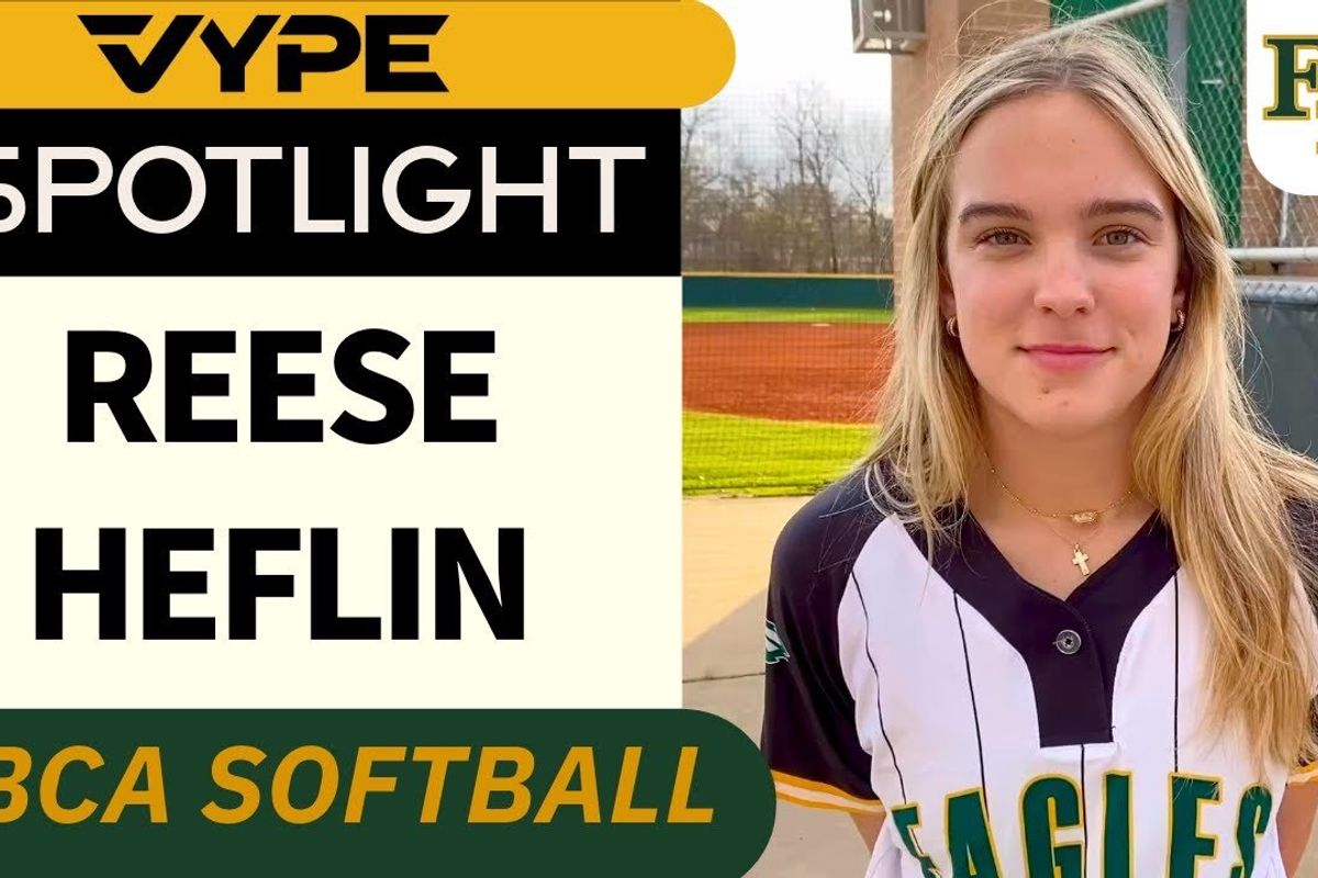 VYPE SPOTLIGHT: Fort Bend Christian Academy Softball's Reese Heflin