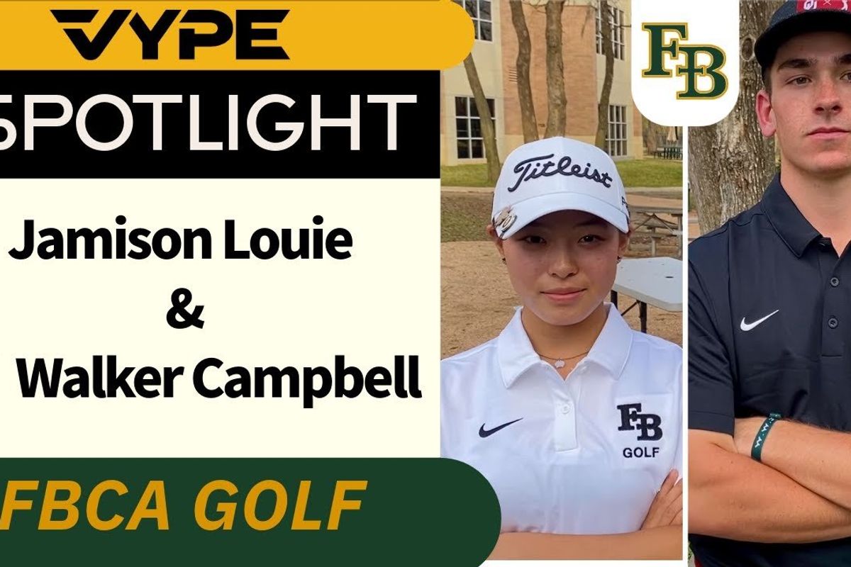 VYPE SPOTLIGHT: FBCA Golfers Jamison Louie & Eli Walker Campbell