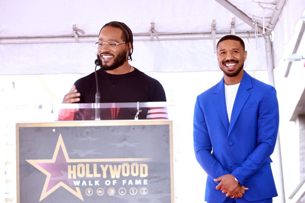 u200bRyan Coogler and Michael B. Jordan