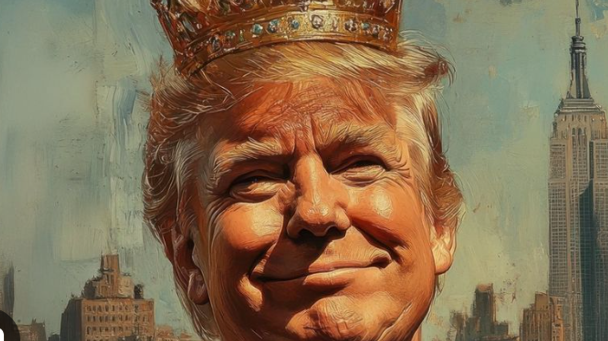 With Social Post Crowning Himself 'King,' Trump Provokes Internet Fury
