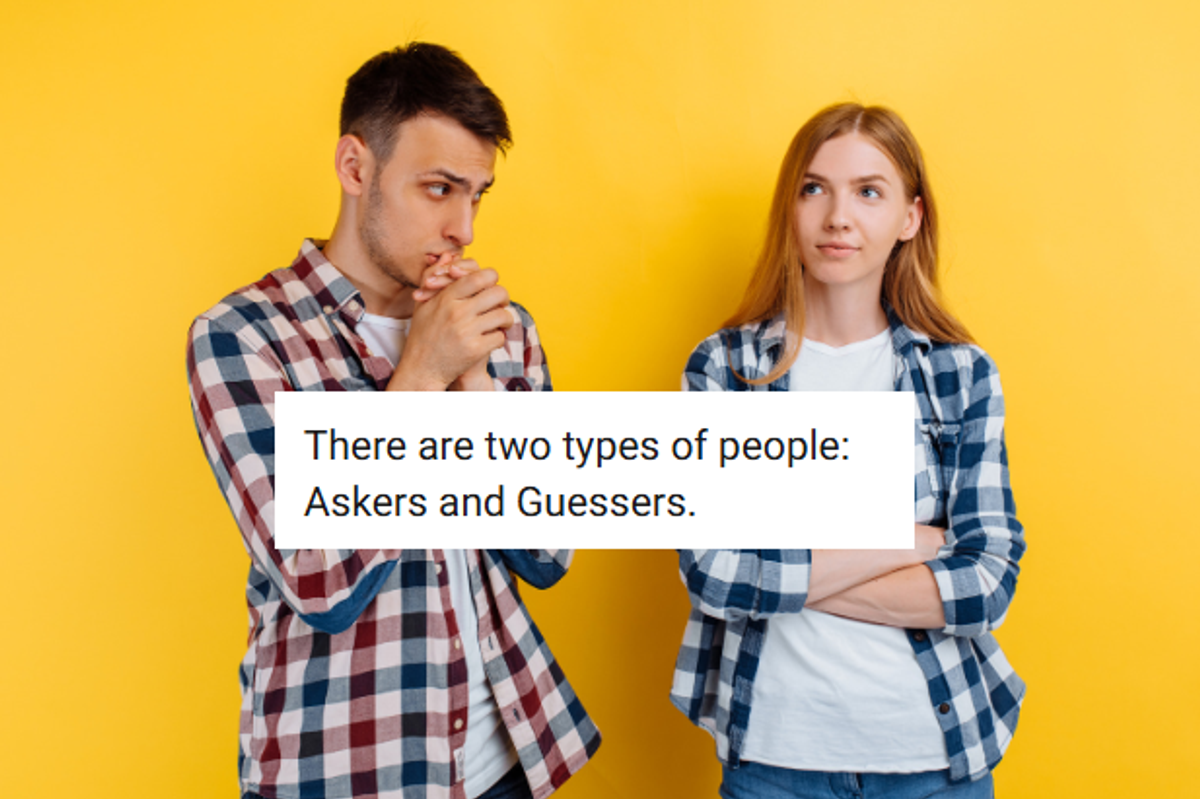 askers and guessers, communication styles, communcations tips