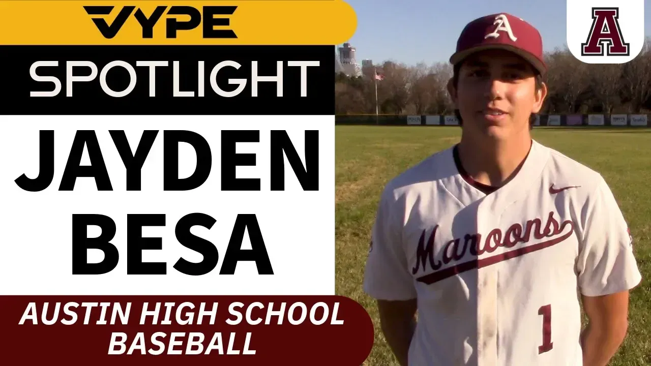 VYPE SPOTLIGHT: Austin HS Baseball's Jayden Besa