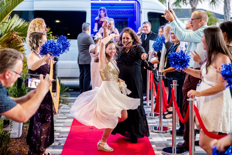 red carpet, tim tebow, night to shine