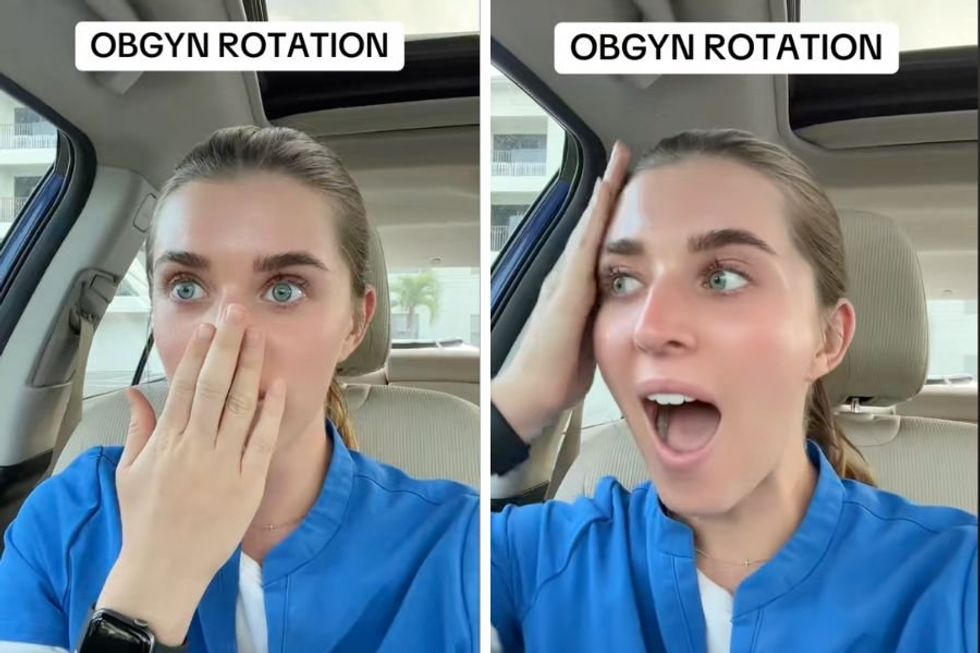 Medical student shares how ‘absolutely wild’ her first c-section was to help empower moms