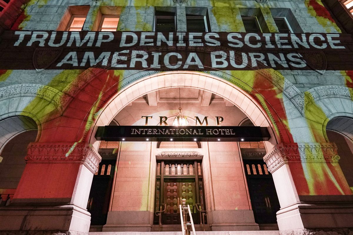 Der autoritäre Trump hat der Erde ein schreckliches Jahr beschert