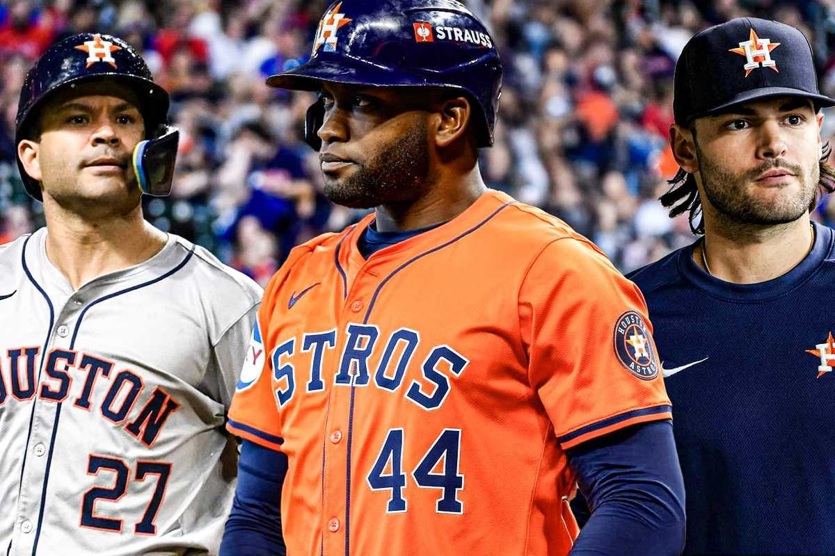 Astros Jose Altuve, Yordan Alvarez, Lance McCullers