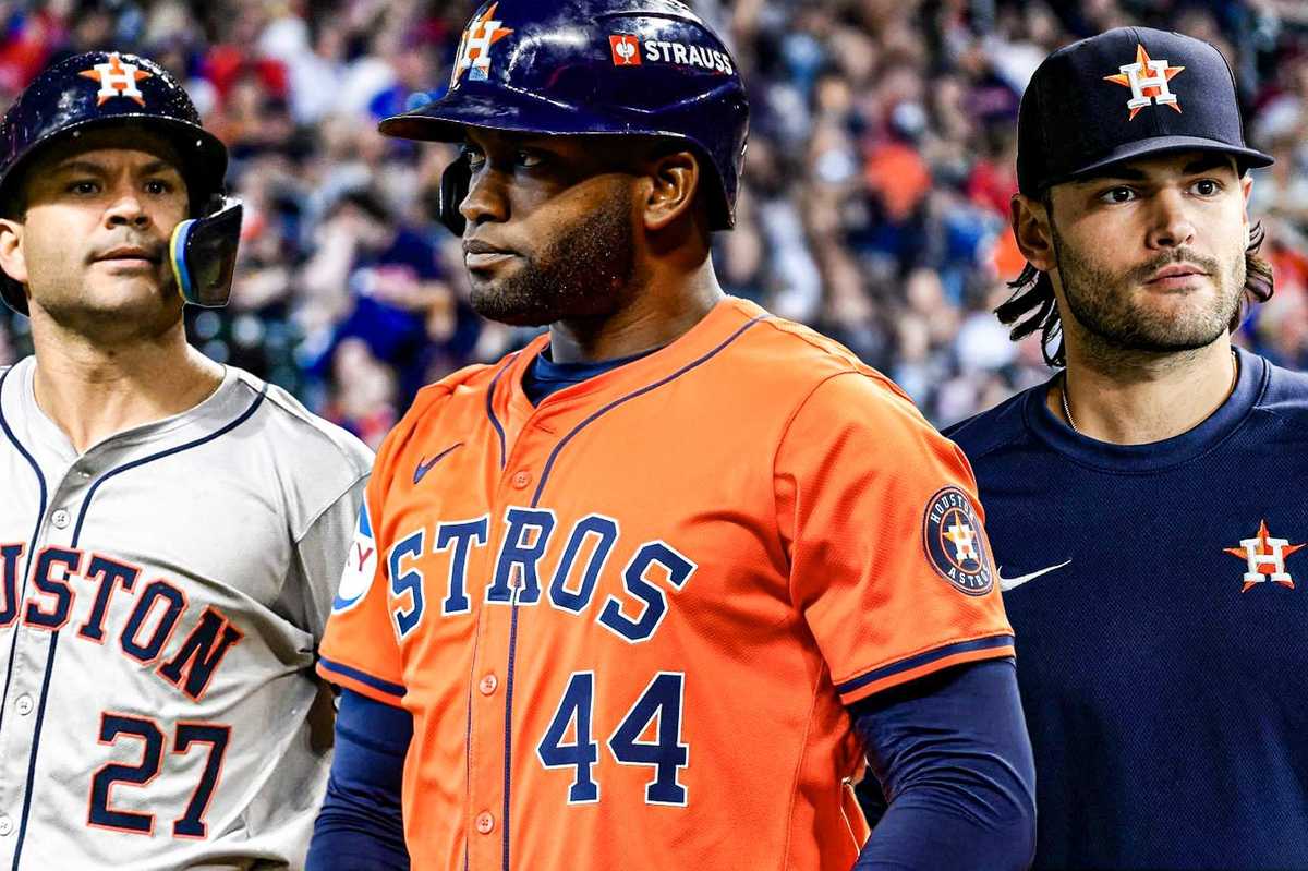 Astros Jose Altuve, Yordan Alvarez, Lance McCullers