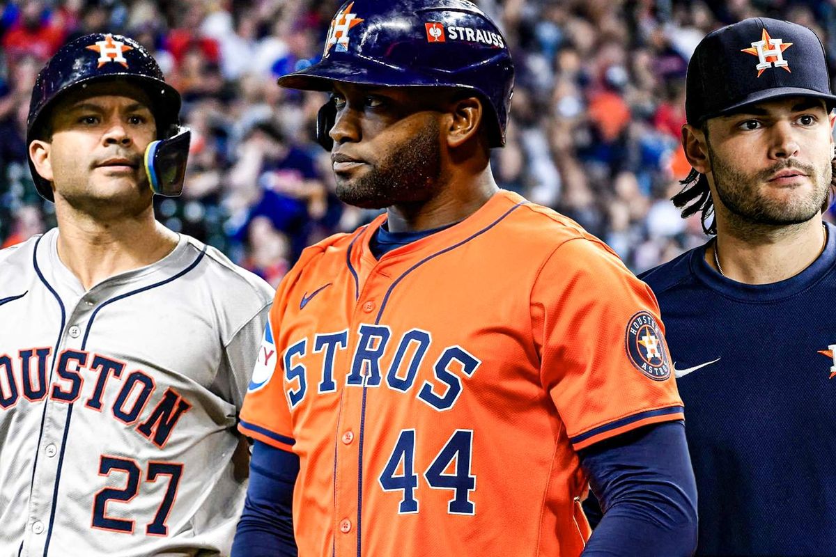 Astros Jose Altuve, Yordan Alvarez, Lance McCullers