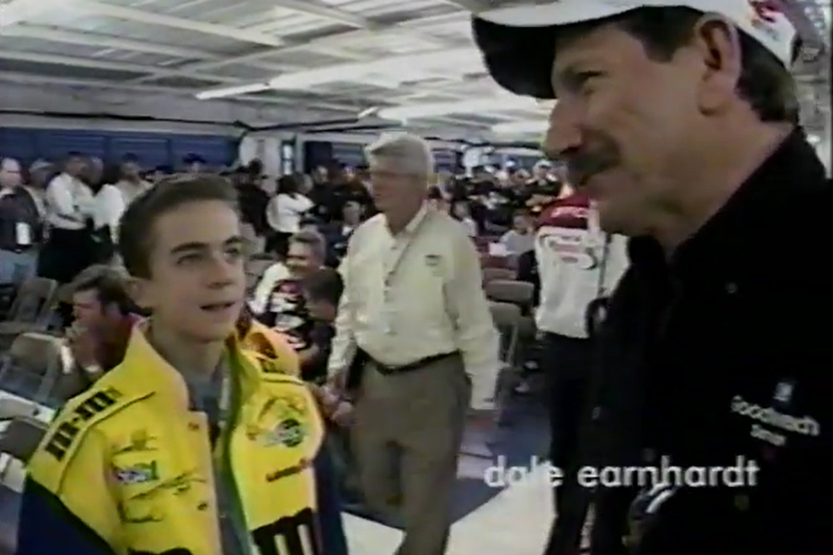 Frankie Muniz, Dale Earnhardt, Daytona 500