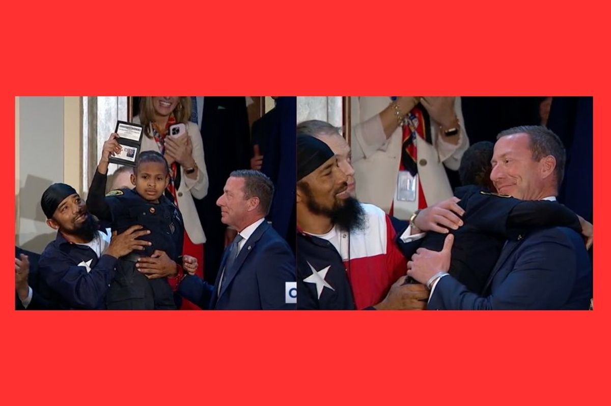 Devarjaye "DJ" Daniel, trump address to congress, secret service agent