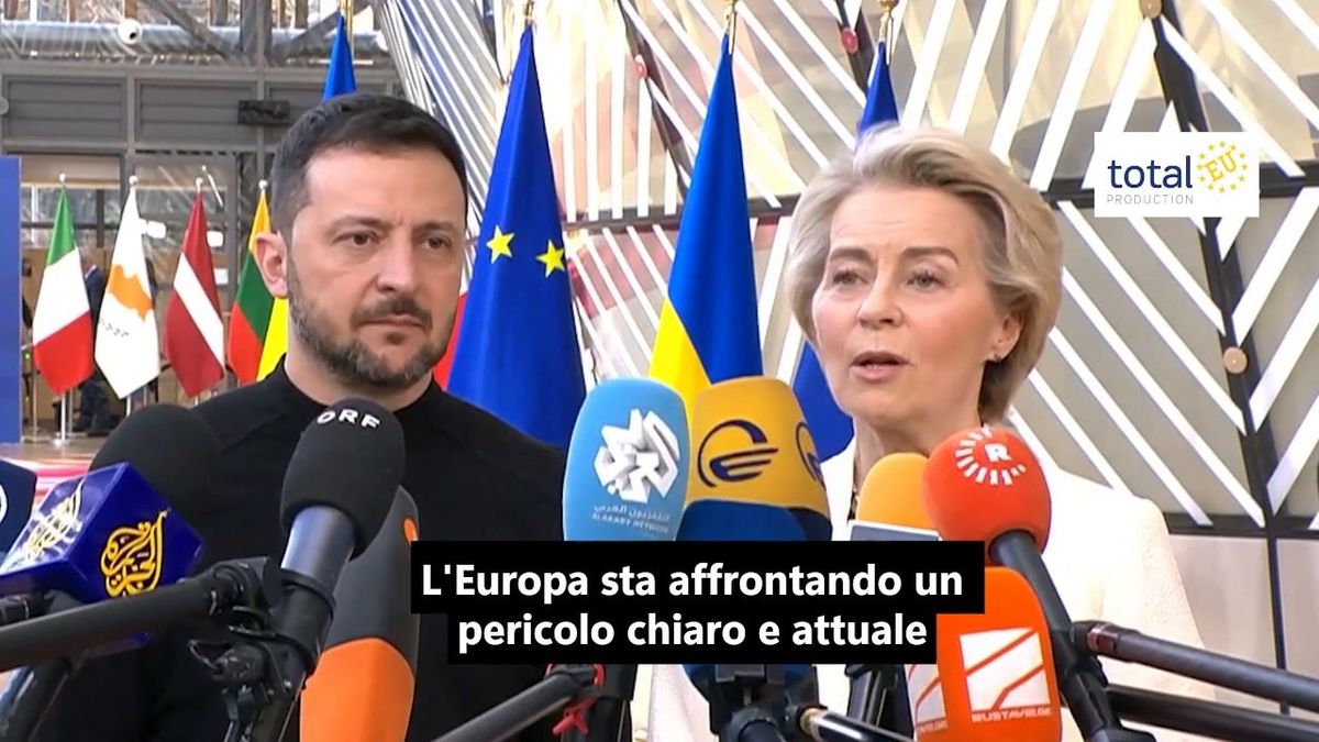 Von der Leyen: «L'Ue e l'Ucraina entrambe davanti a una svolta, serve una pace duratura»