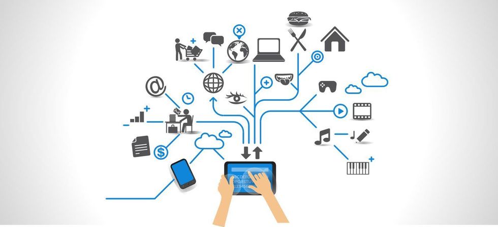 illustration of internet of things