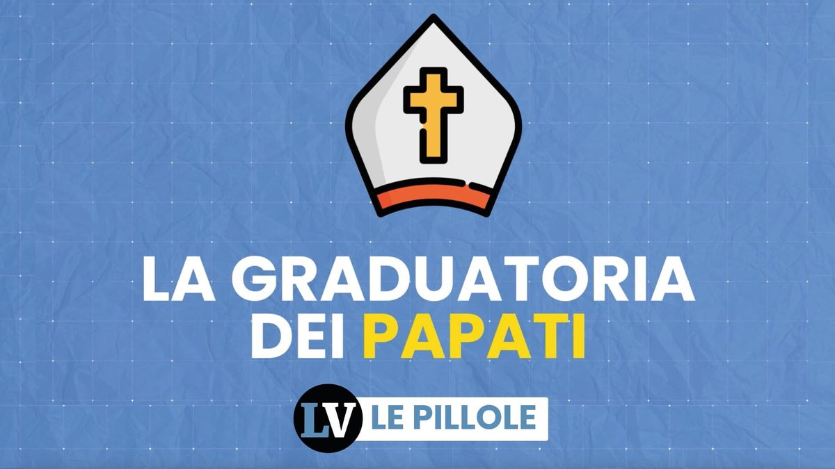 La graduatoria dei papati