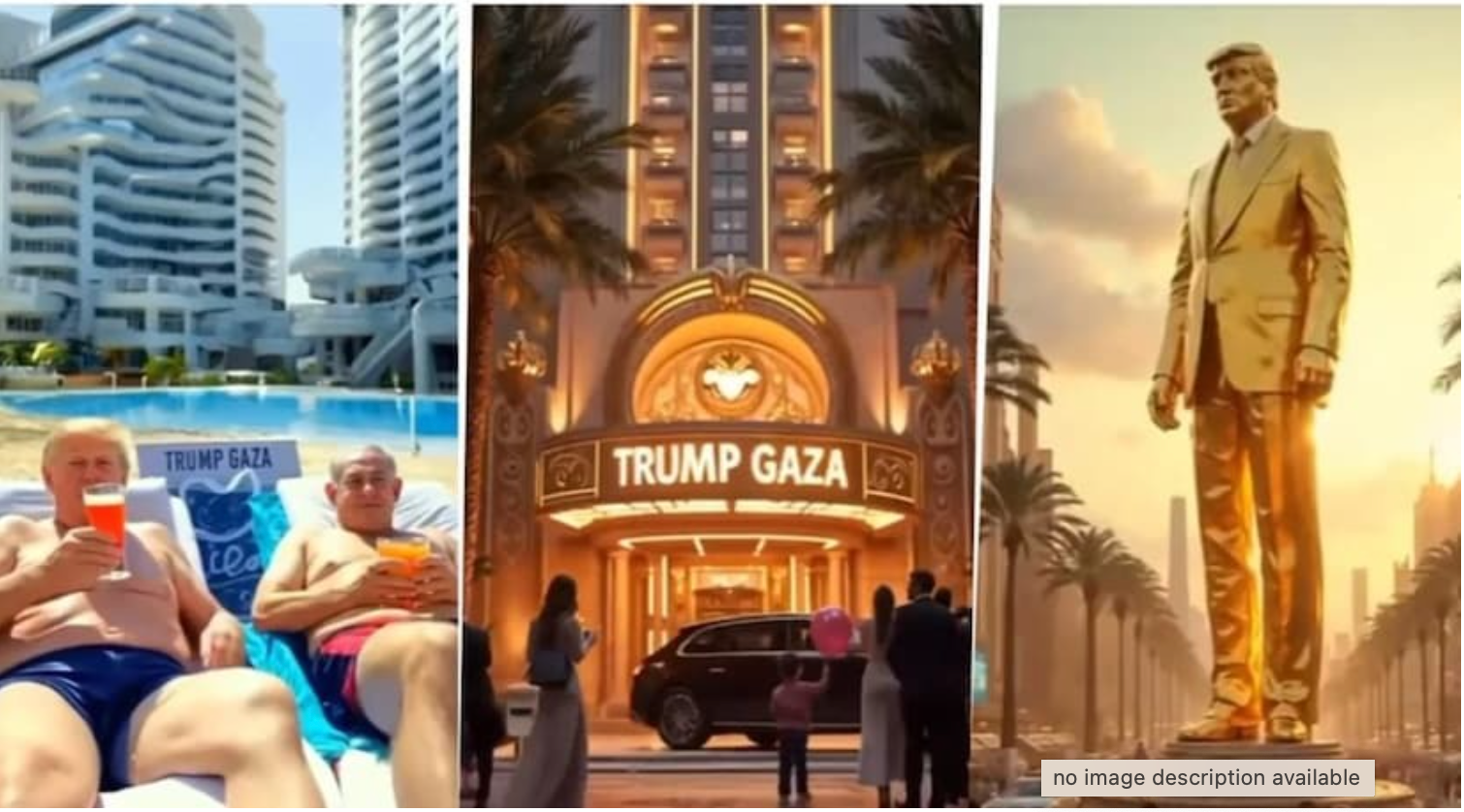 Even MAGA Cultists Are Disgusted By Trump's Tacky Vision Of Future Gaza