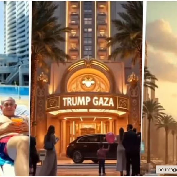 Even MAGA Cultists Are Disgusted By Trump's Tacky Vision Of Future Gaza