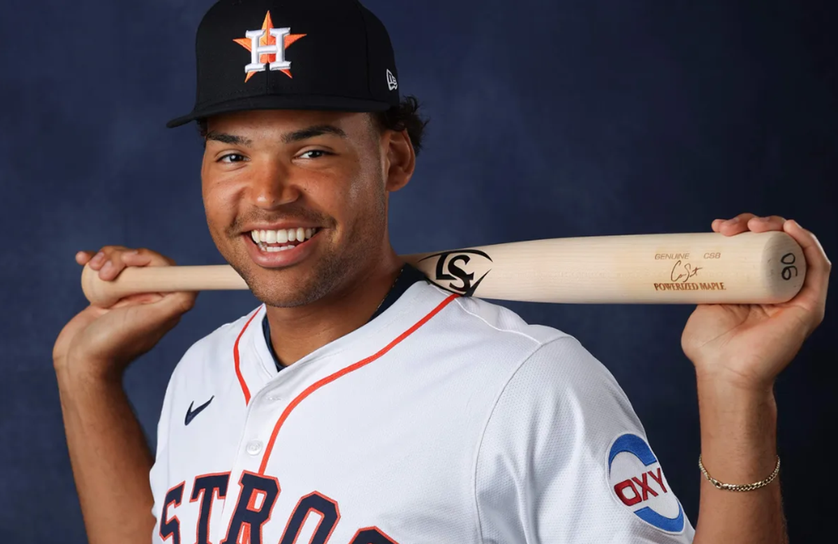 Cam Smith’s reaction to making the Astros Opening Day roster is priceless