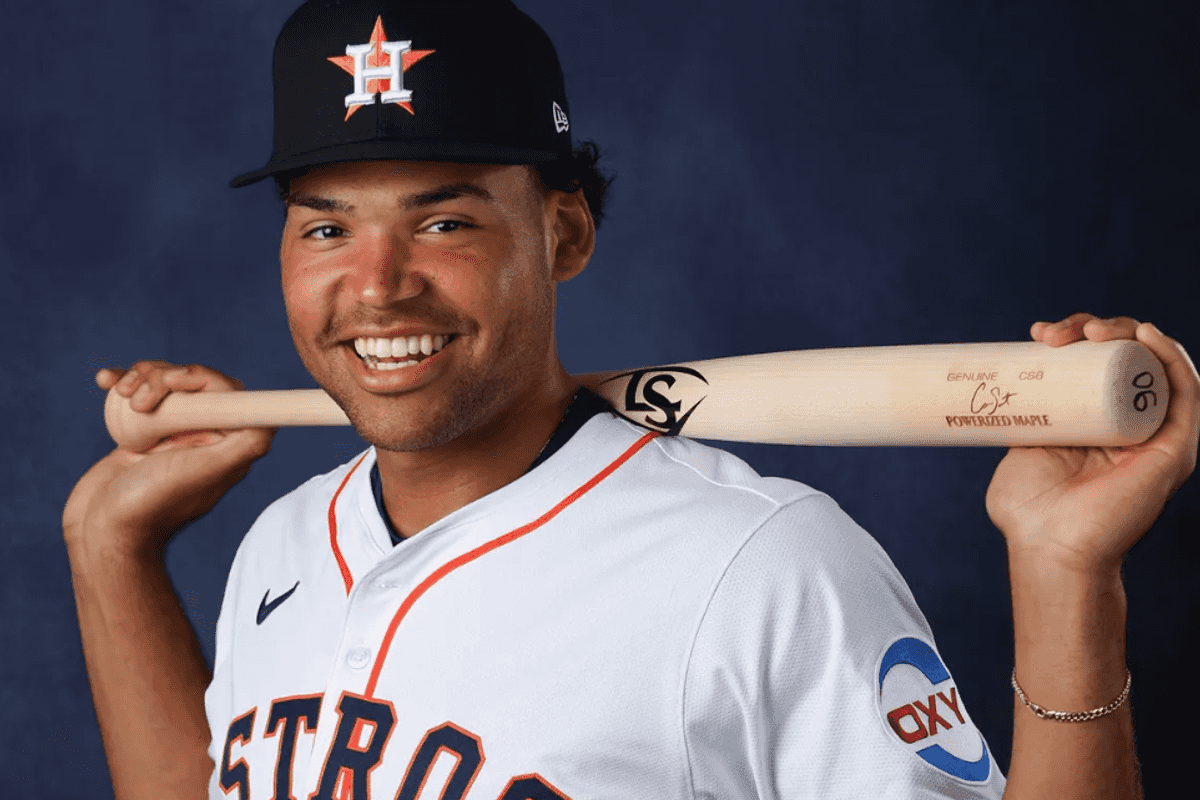 Cam Smith’s reaction to making the Astros Opening Day roster is priceless