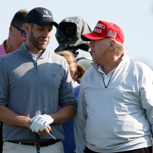 Trumps Grifting Off New Saudi Golf Deal While America Isn't Looking