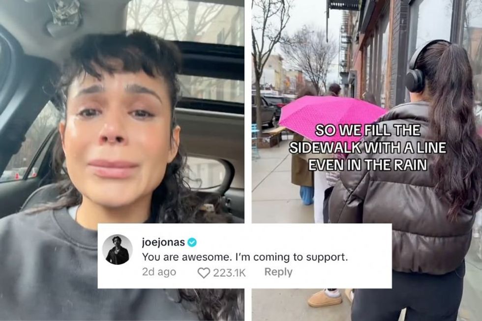 Devastated coffee shop owner makes teary video that has New Yorkers showing up in droves