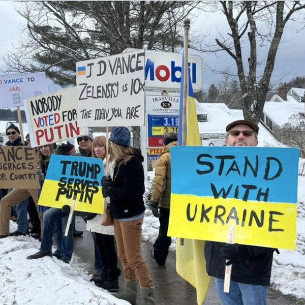 'Go Ski In Russia!' Watch Protesters Rip Vance On Weekend Trip To Vermont