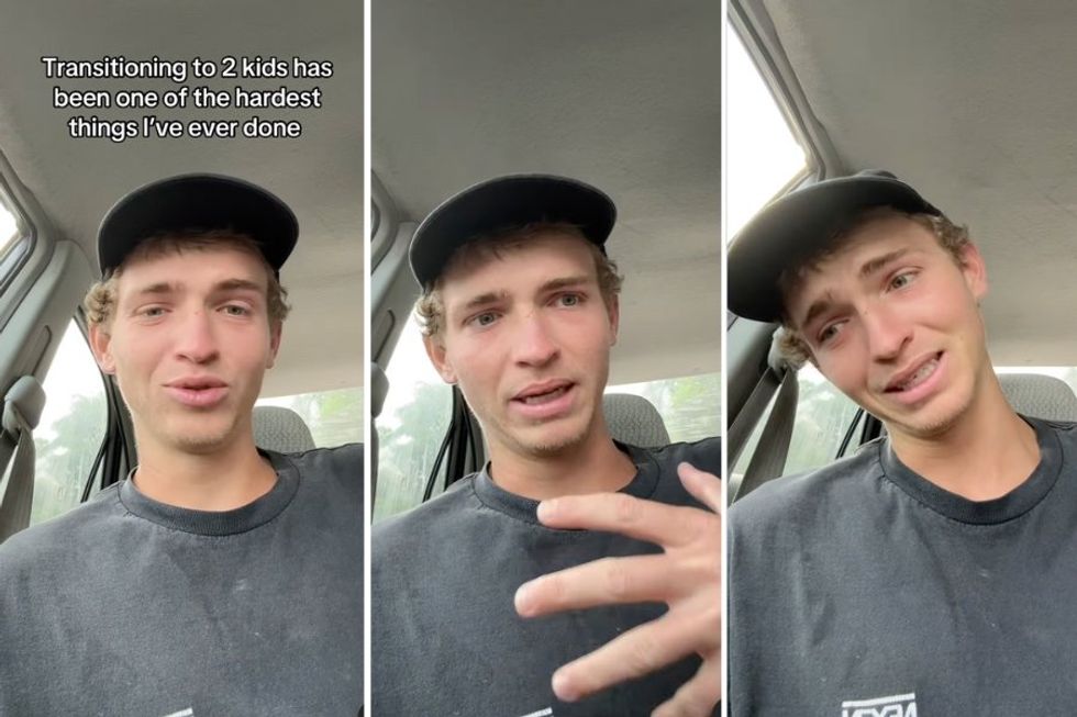 Young dad tearfully seeks advice on going from one child to two and gets the best advice