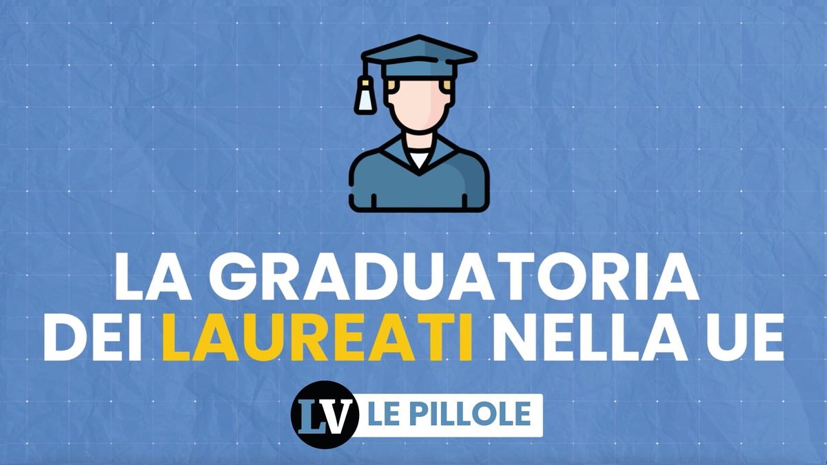 La graduatoria dei laureati nella Ue