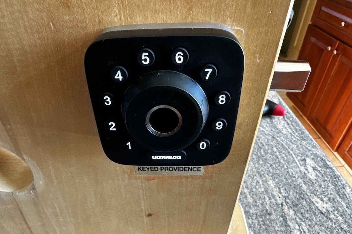 a photo of U-Tec Ultraloq U-Bolt Pro Wi-Fi Smart Deadbolt Lock