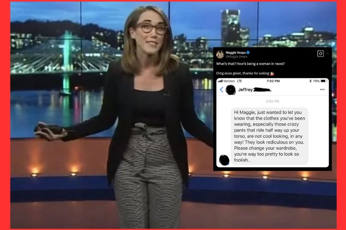 Maggie Vespa, NBC News, Portland, Chicago, sexism, how women dress