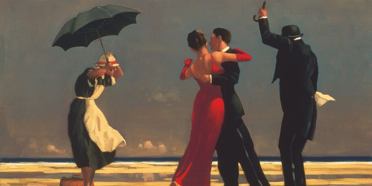 Jack Vettriano: la sua arte «pop» in mostra  a Bologna