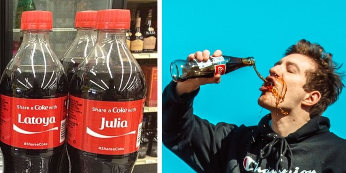They kept their late mom's special Coke bottle in the fridge for years(01)