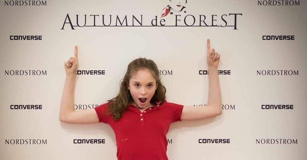 Autumn de Forest, art, kids, artists, painting, Pope 