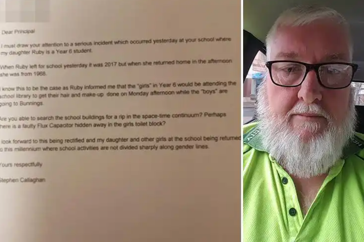 sexism, dads, daughters, parenting, school, sexism, time travel, family, women, girls