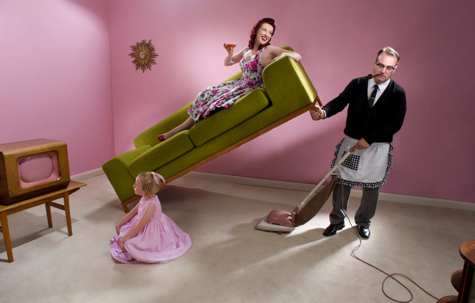 family, family values, parenting, old-school parenting, discipline, 1950s, good parenting