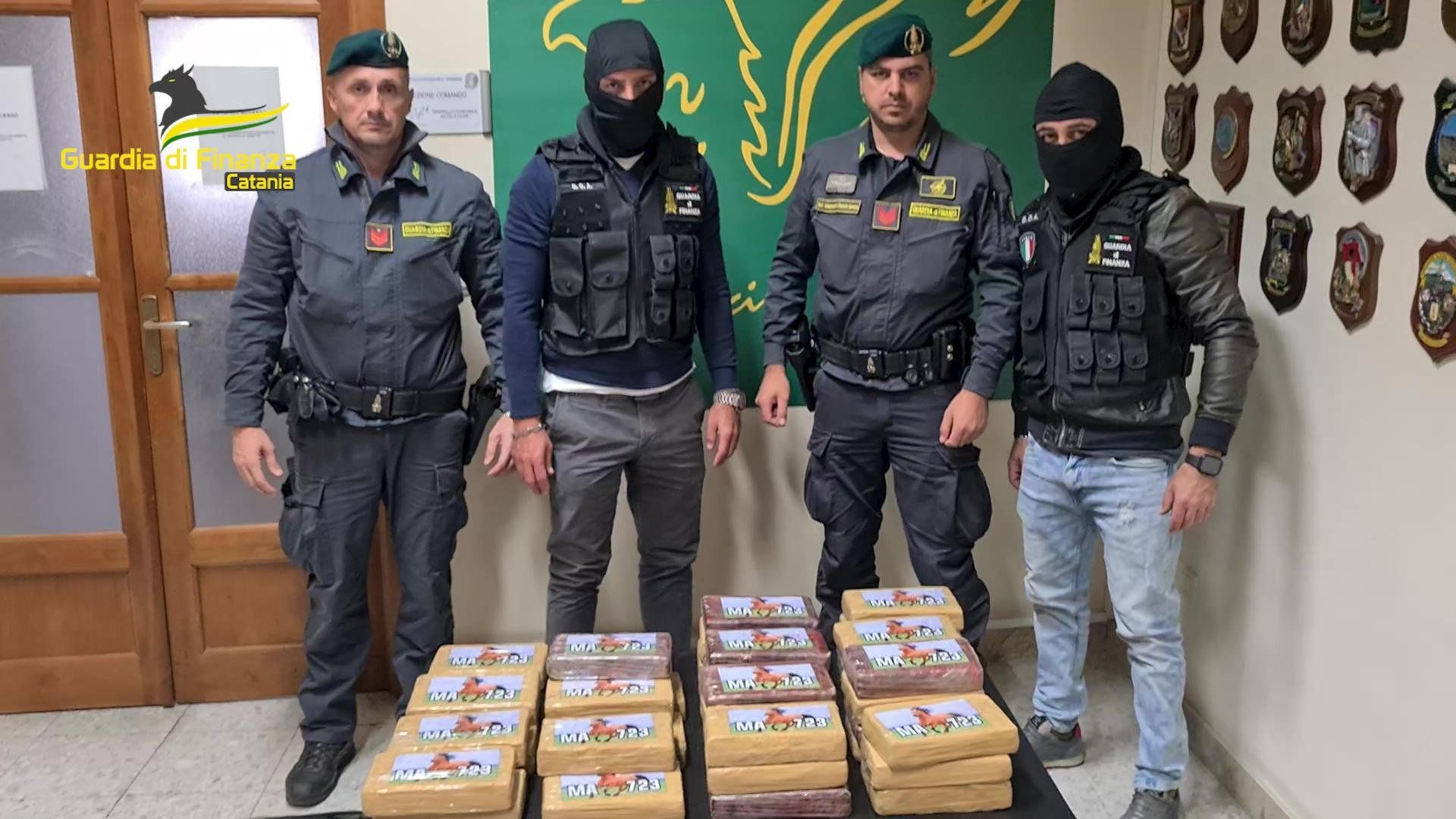 Operazione della GdF a Catania: sequestrati al narcotraffico beni per 7,7 milioni di euro