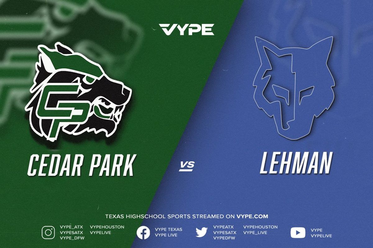 1PM - Baseball: Cedar Park vs. Lehman