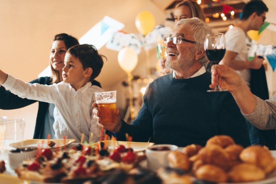 joyful party, going away party, cancer, illness, end of life, celebration, terminal illness