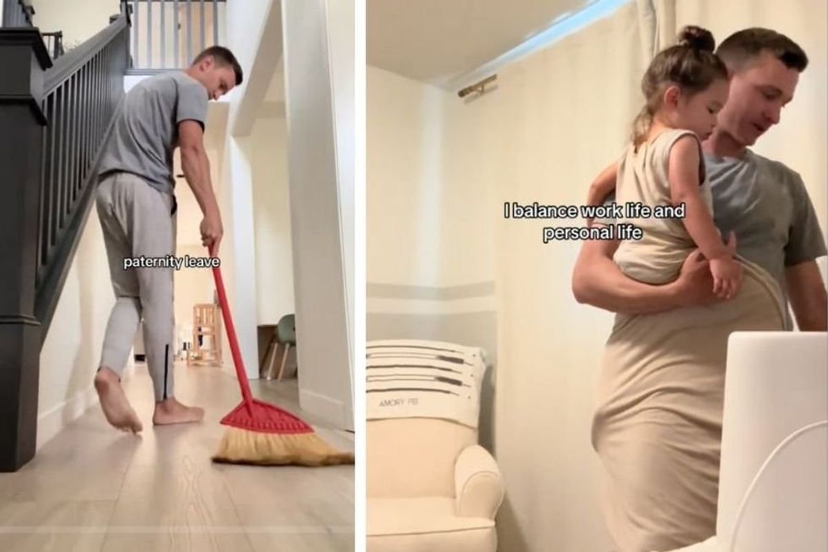 fatherhood, new baby, second child, dad, paternity leave