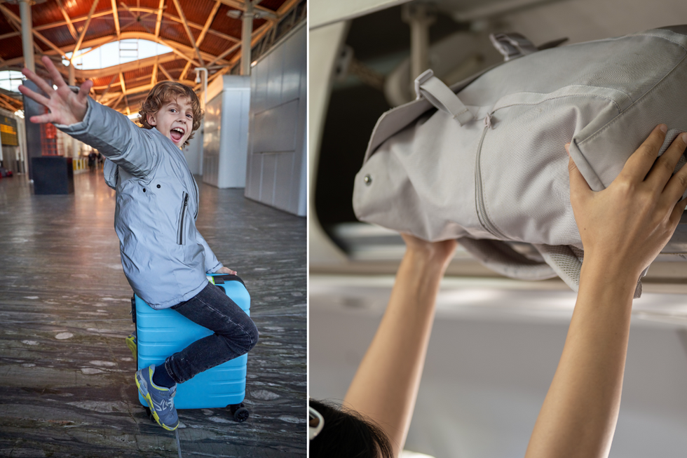 A dad said that kids shouldn't bring roller bags on planes. Then a huge debate erupted.