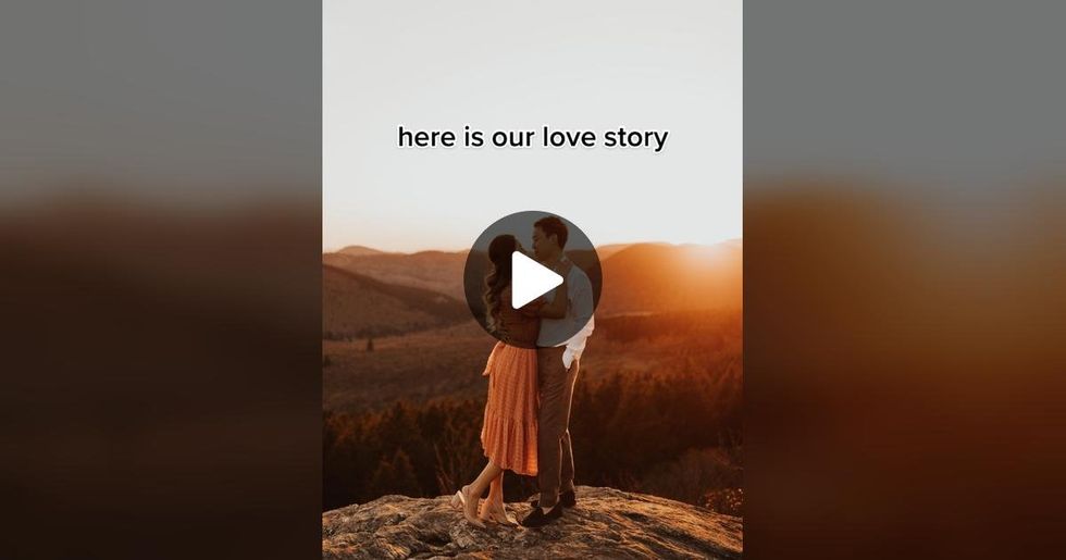 tiktok couple, love story, widow, last meal, emotional